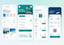 develop a modern flutter mobile app for android and ios
